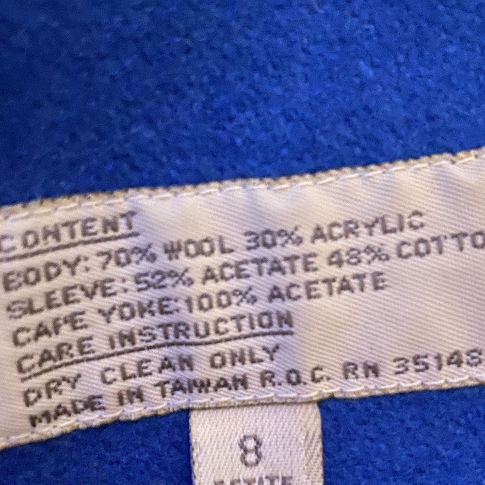 Misty Harbor Woman’s 8 petite Trench Coat